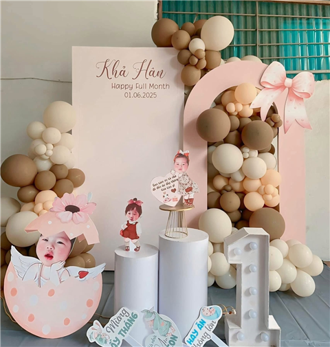 Ảnh Trang Trí Sinh Nhật Cho Bé Tại Hoàn Kiếm